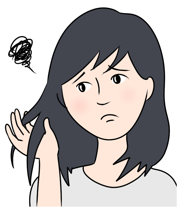 髪への影響
